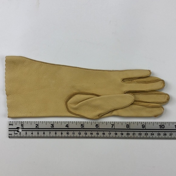BUTTERCREAM leather gloves Small - Picture 8 of 8